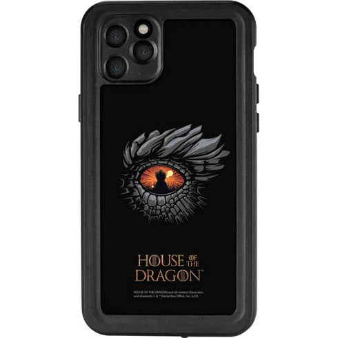 HBO House of the Dragon Burning Dragon iPhone 11 Pro Max Waterproof Case
