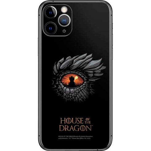 HBO House of the Dragon Burning Dragon iPhone 11 Pro Skin
