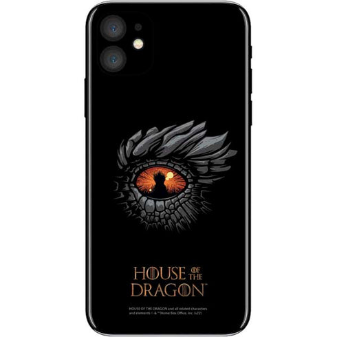 HBO House of the Dragon Burning Dragon iPhone 11 Skin