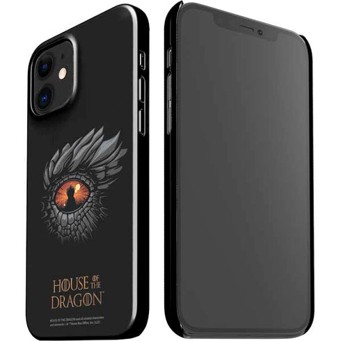 HBO House of the Dragon Burning Dragon iPhone 12 Mini Lite Case
