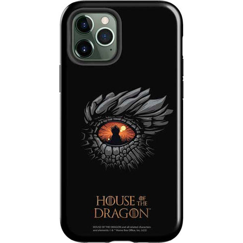 HBO House of the Dragon Burning Dragon iPhone 12 Pro Impact Case