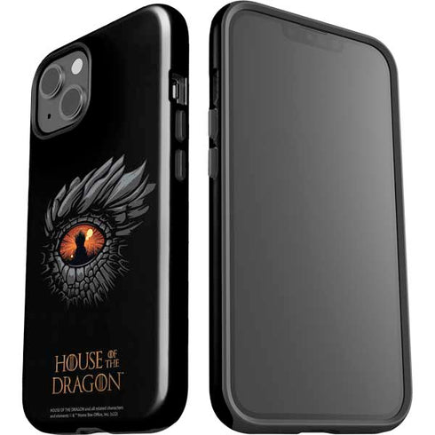 HBO House of the Dragon Burning Dragon iPhone 15 Impact Case