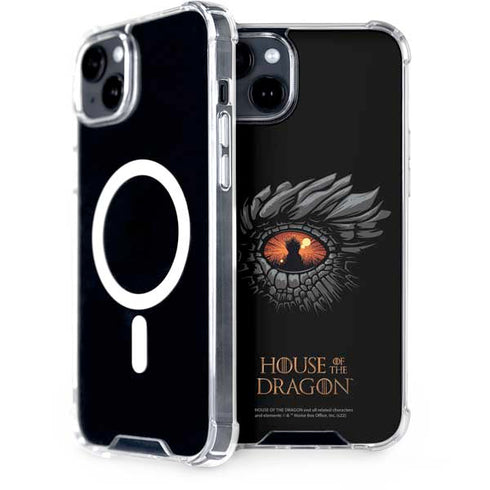 HBO House of the Dragon Burning Dragon iPhone 14 Plus MagSafe Case
