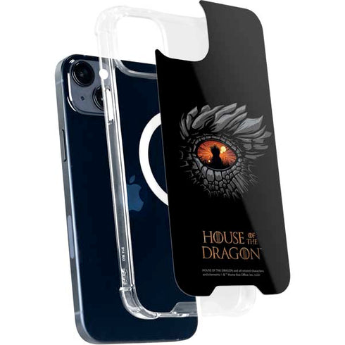 HBO House of the Dragon Burning Dragon iPhone 15 Plus MagSafe Case