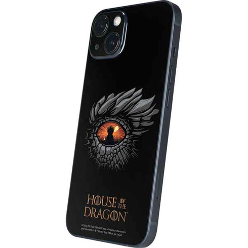 HBO House of the Dragon Burning Dragon iPhone 15 Plus Skin