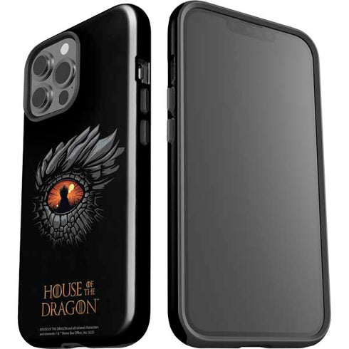 HBO House of the Dragon Burning Dragon iPhone 15 Pro Max Impact Case