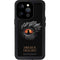 HBO House of the Dragon Burning Dragon iPhone 14 Pro Waterproof Case