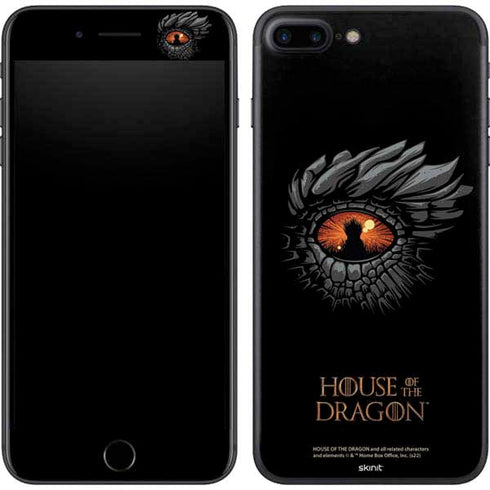 HBO House of the Dragon Burning Dragon iPhone 8 Plus Skin