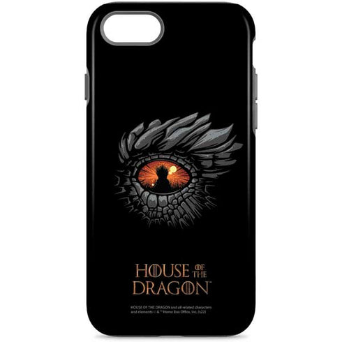 HBO House of the Dragon Burning Dragon iPhone 8 Pro Case