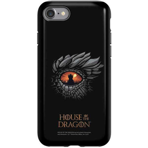 HBO House of the Dragon Burning Dragon iPhone SE (2nd & 3rd Gen) Pro Case