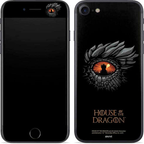 HBO House of the Dragon Burning Dragon iPhone SE (2nd & 3rd Gen) Skin