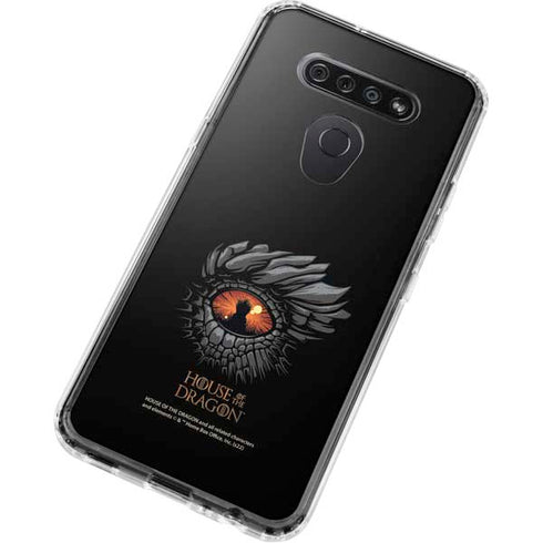 HBO House of the Dragon Burning Dragon LG K51/Q51 Clear Case