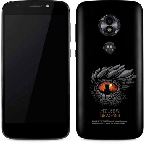 HBO House of the Dragon Burning Dragon Moto E5 Play Skin