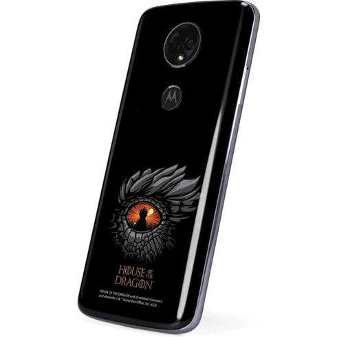 HBO House of the Dragon Burning Dragon Moto E5 Plus Skin