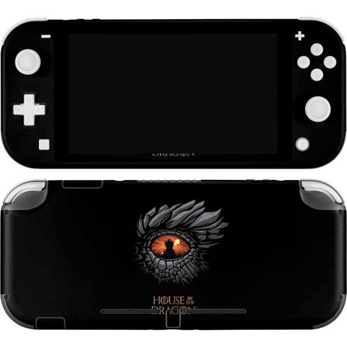 HBO House of the Dragon Burning Dragon Nintendo Switch Lite Skin
