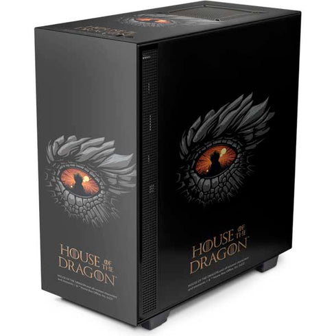 HBO House of the Dragon Burning Dragon NZXT H510 Compact ATX Mid-Tower Case Skin