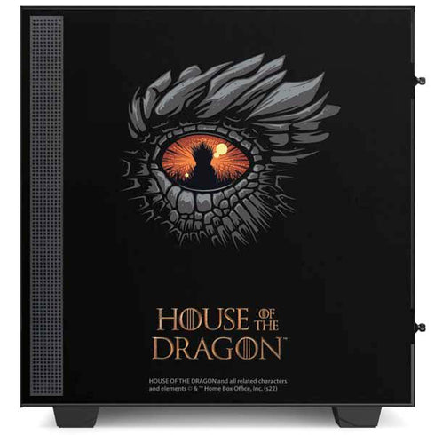 HBO House of the Dragon Burning Dragon NZXT H510 Compact ATX Mid-Tower Case Skin