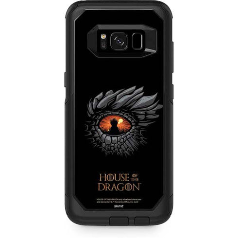 HBO House of the Dragon Burning Dragon Otterbox Commuter Galaxy Skin