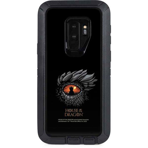 HBO House of the Dragon Burning Dragon Otterbox Defender Galaxy Skin