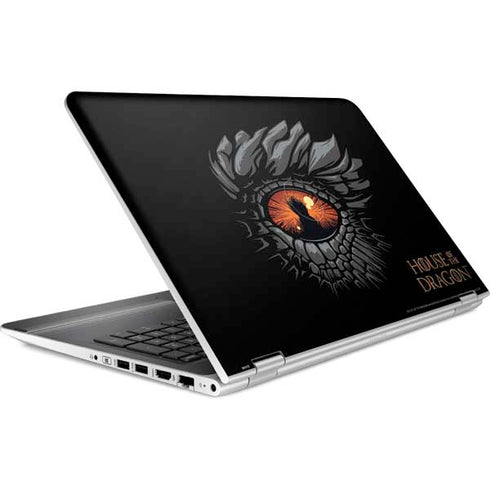 HBO House of the Dragon Burning Dragon HP Pavilion Skin