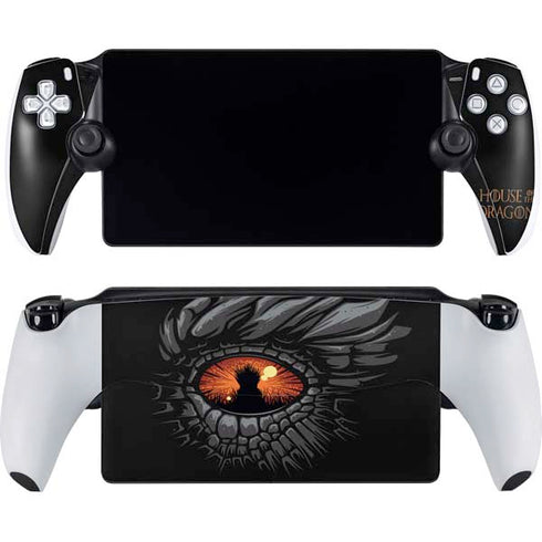 HBO House of the Dragon Burning Dragon PlayStation Portal Remote Player Skin