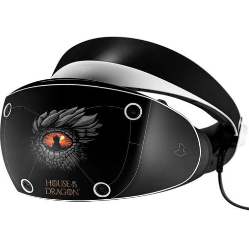 HBO House of the Dragon Burning Dragon PlayStation VR2 Skin