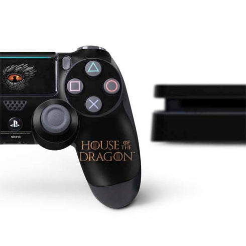 HBO House of the Dragon Burning Dragon PS4 Slim Bundle Skin