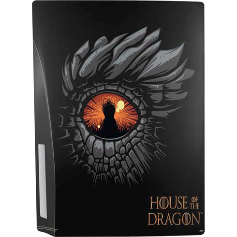 HBO House of the Dragon Burning Dragon PS5 Bundle Skin