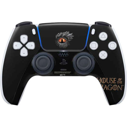 HBO House of the Dragon Burning Dragon PS5 Controller Skin