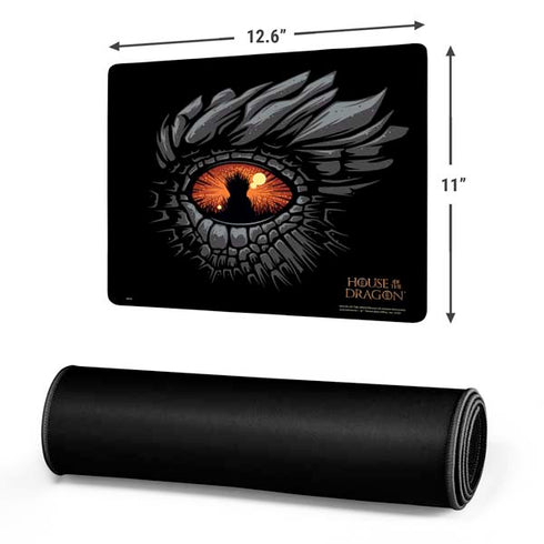 HBO House of the Dragon Burning Dragon Gaming Mouse Pad