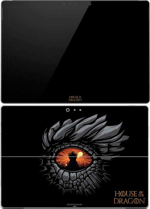 HBO House of the Dragon Burning Dragon Surface Pro (2017) Skin
