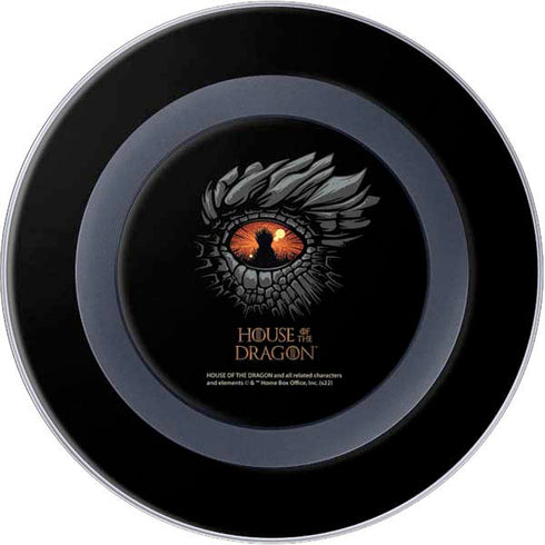 HBO House of the Dragon Burning Dragon Wireless Charger Skin