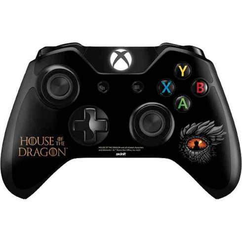 HBO House of the Dragon Burning Dragon Xbox One Controller Skin