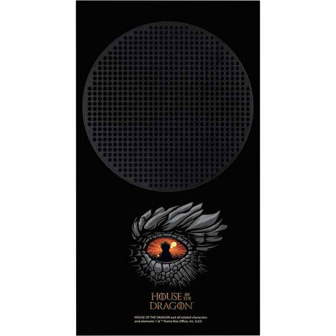 HBO House of the Dragon Burning Dragon Xbox Series S Console Skin