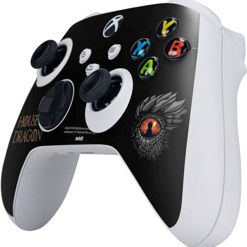 HBO House of the Dragon Burning Dragon Xbox Series S Controller Skin