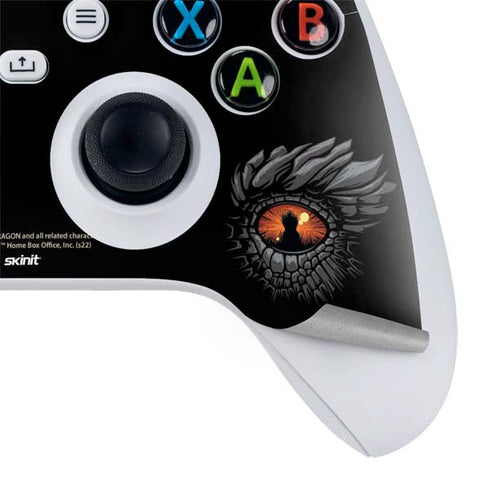 HBO House of the Dragon Burning Dragon Xbox Series S Controller Skin