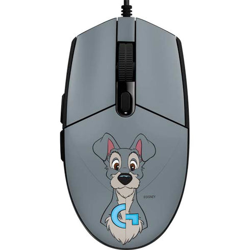 Disney Lady & The Tramp Butch Portrait G203 Prodigy RGB Wired Gaming Mouse Skin