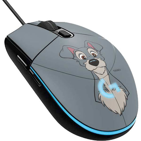 Disney Lady & The Tramp Butch Portrait G203 Prodigy RGB Wired Gaming Mouse Skin