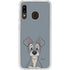 Disney Lady & The Tramp Butch Portrait Galaxy A20 Clear Case
