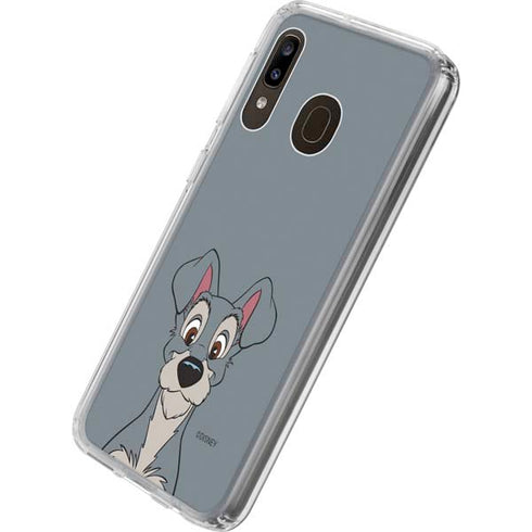 Disney Lady & The Tramp Butch Portrait Galaxy A20 Clear Case