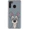 Disney Lady & The Tramp Butch Portrait Galaxy A21 Clear Case