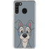 Disney Lady & The Tramp Butch Portrait Galaxy A21 Clear Case