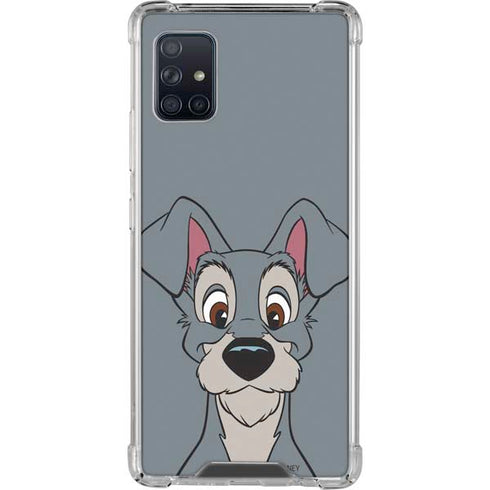 Disney Lady & The Tramp Butch Portrait Galaxy A51 5G Clear Case