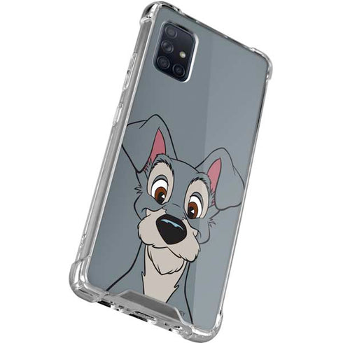 Disney Lady & The Tramp Butch Portrait Galaxy A51 5G Clear Case