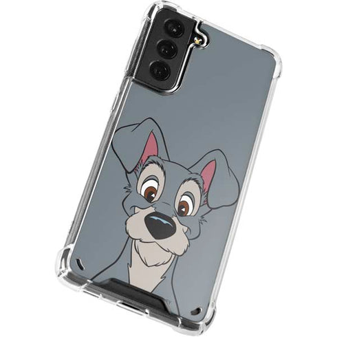 Disney Lady & The Tramp Butch Portrait Galaxy S21 Plus 5G Clear Case