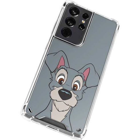 Disney Lady & The Tramp Butch Portrait Galaxy S21 Ultra 5G Clear Case