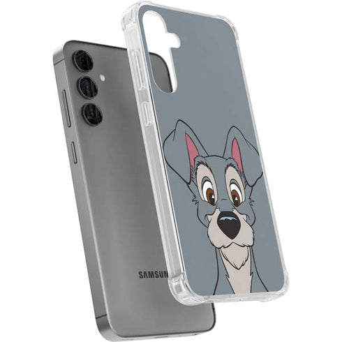 Disney Lady & The Tramp Butch Portrait Galaxy S24 Plus Clear Case