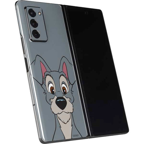 Disney Lady & The Tramp Butch Portrait Galaxy Z Fold2 5G Skin