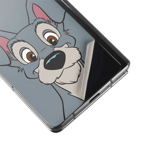 Disney Lady & The Tramp Butch Portrait Galaxy Z Fold2 5G Skin