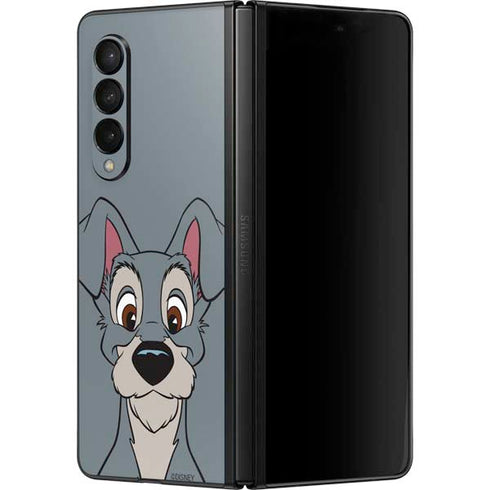 Disney Lady & The Tramp Butch Portrait Galaxy Z Fold3 5G Skin